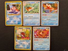 Pokémon Set: Goldini & Golking / Goldeen & Seaking
