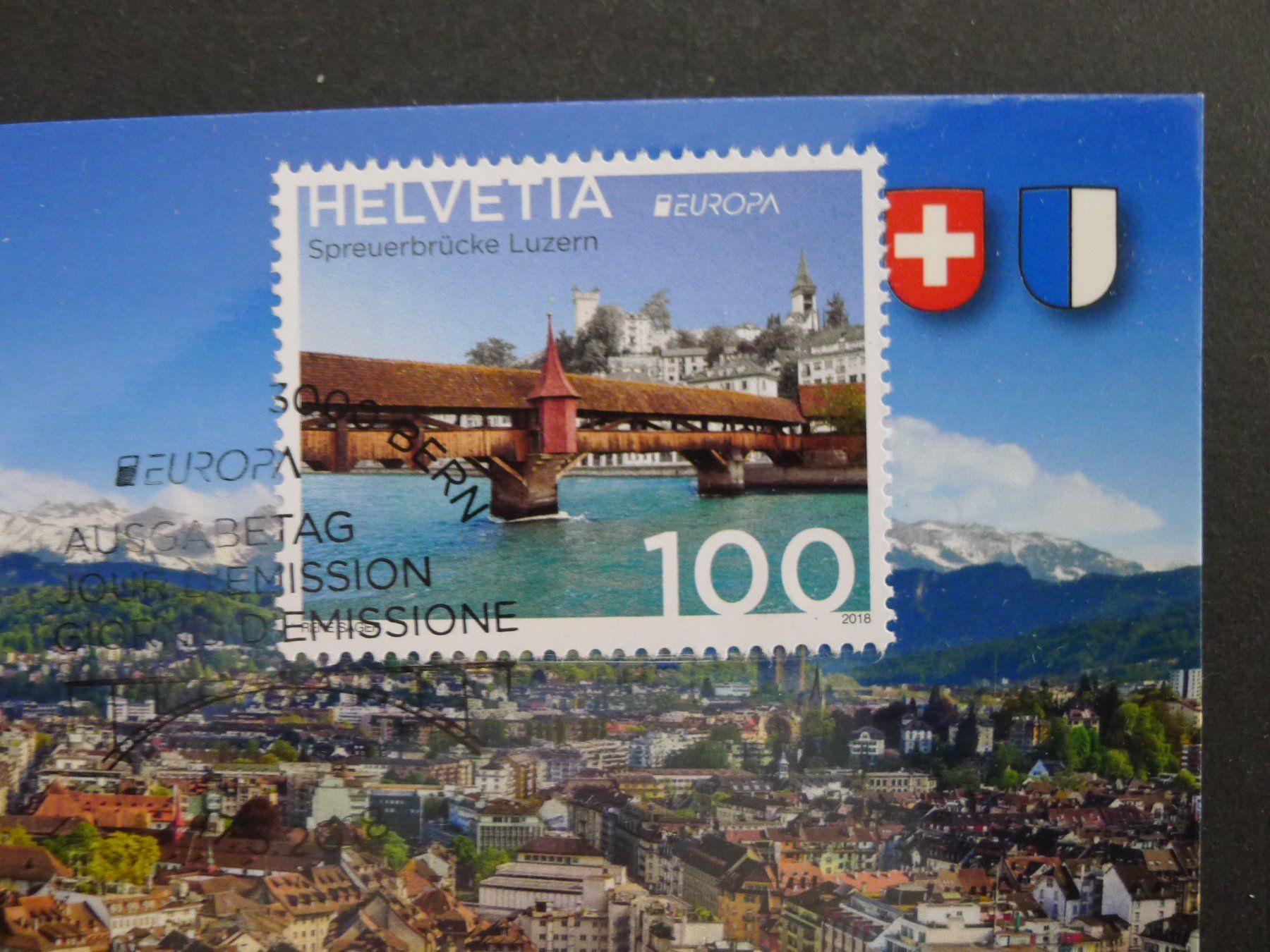 Tutti i francobolli: 2018 Nr. 1680 auf Maximumkarte mit ET Stempel – Usato da Dagmersellen venduto da wyss1982 1