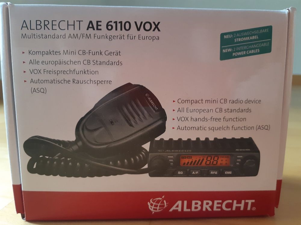 Albrecht 6330 antenne CB ML130 chroom/zwart