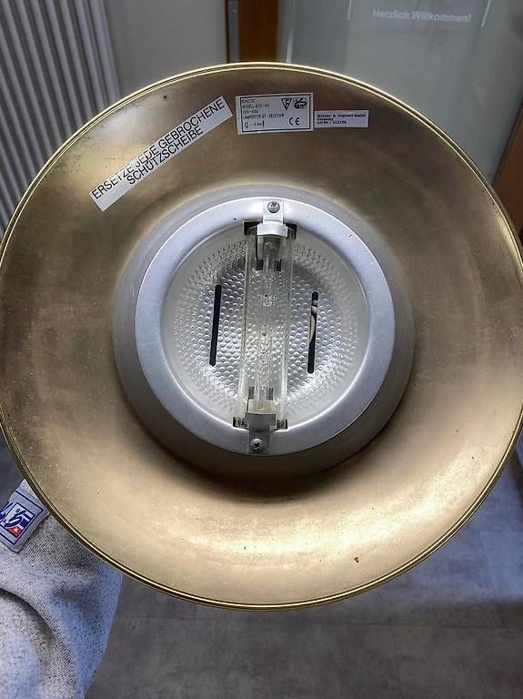 Lampade: Vintage-Stehlampe messing Meltzer & Koervers – Usato da Schaffhausen venduto da Galleria13_Brocki_SH 3