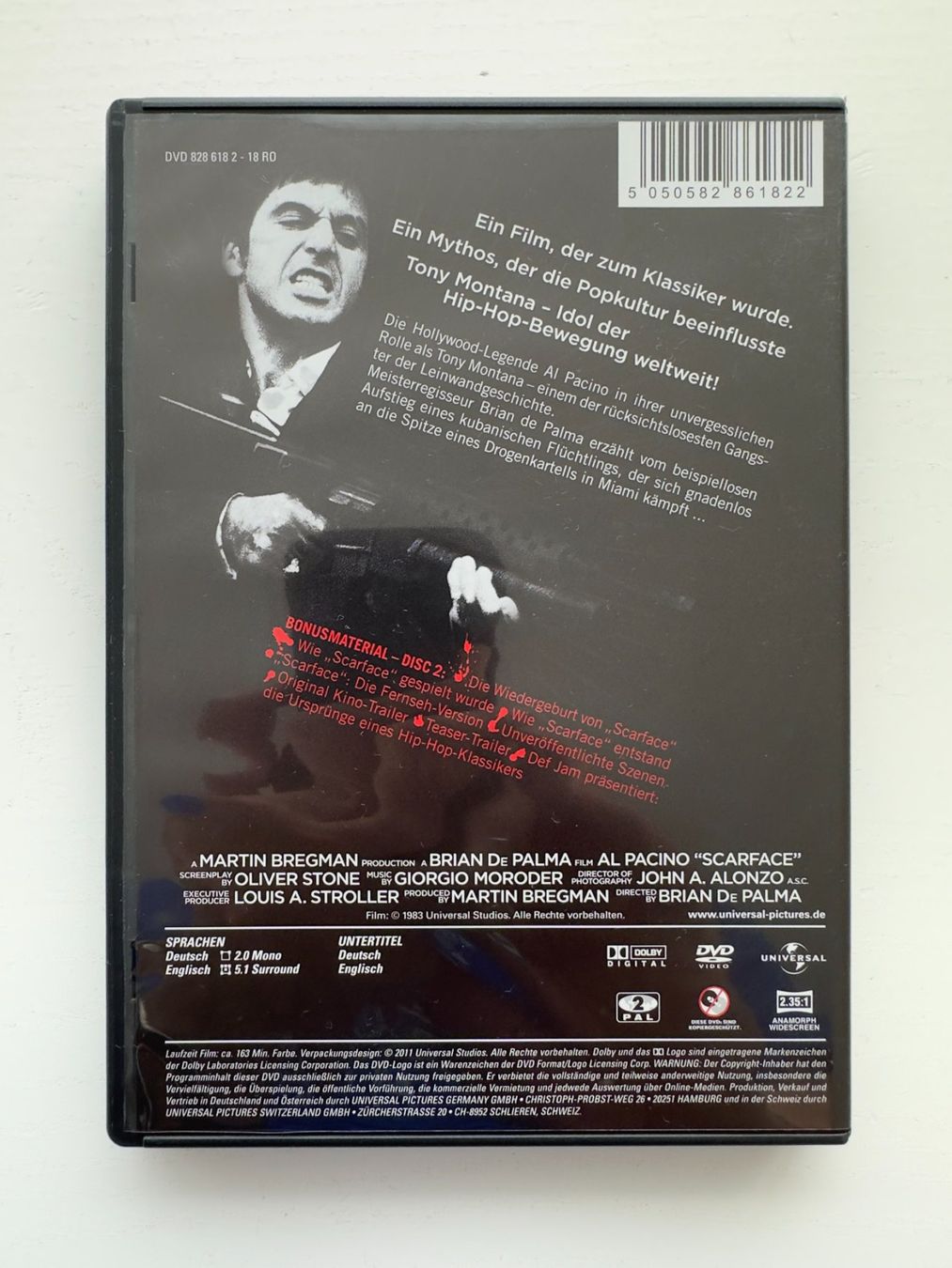 Tutti i DVDs: Scarface – Usato da Nottwil venduto da grabi77 1