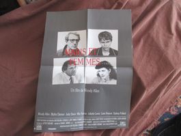 affiche Maris et Femmes (Woody Allen, Mia Farrow)