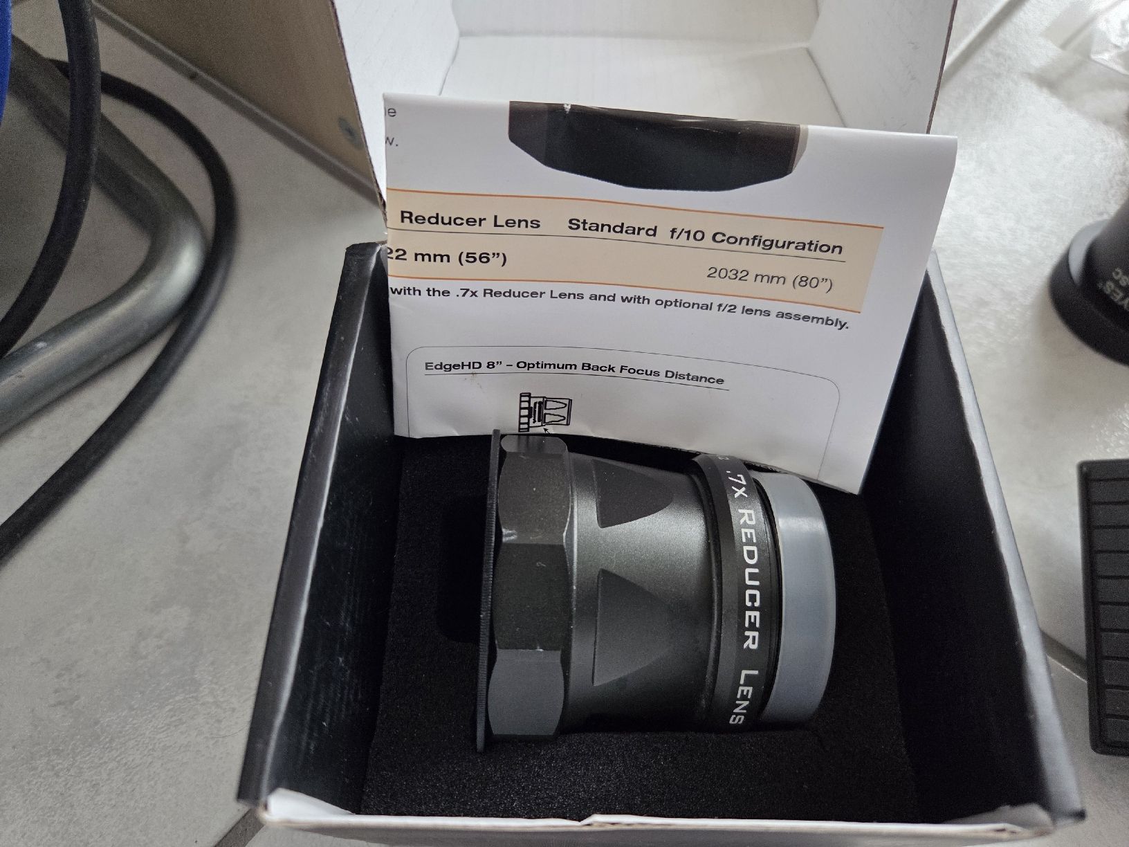 Celestron Telescopi: Celestron HD8 with 0.7 Reducer and much more – Usato da Eglisau venduto da Ppoinha 1
