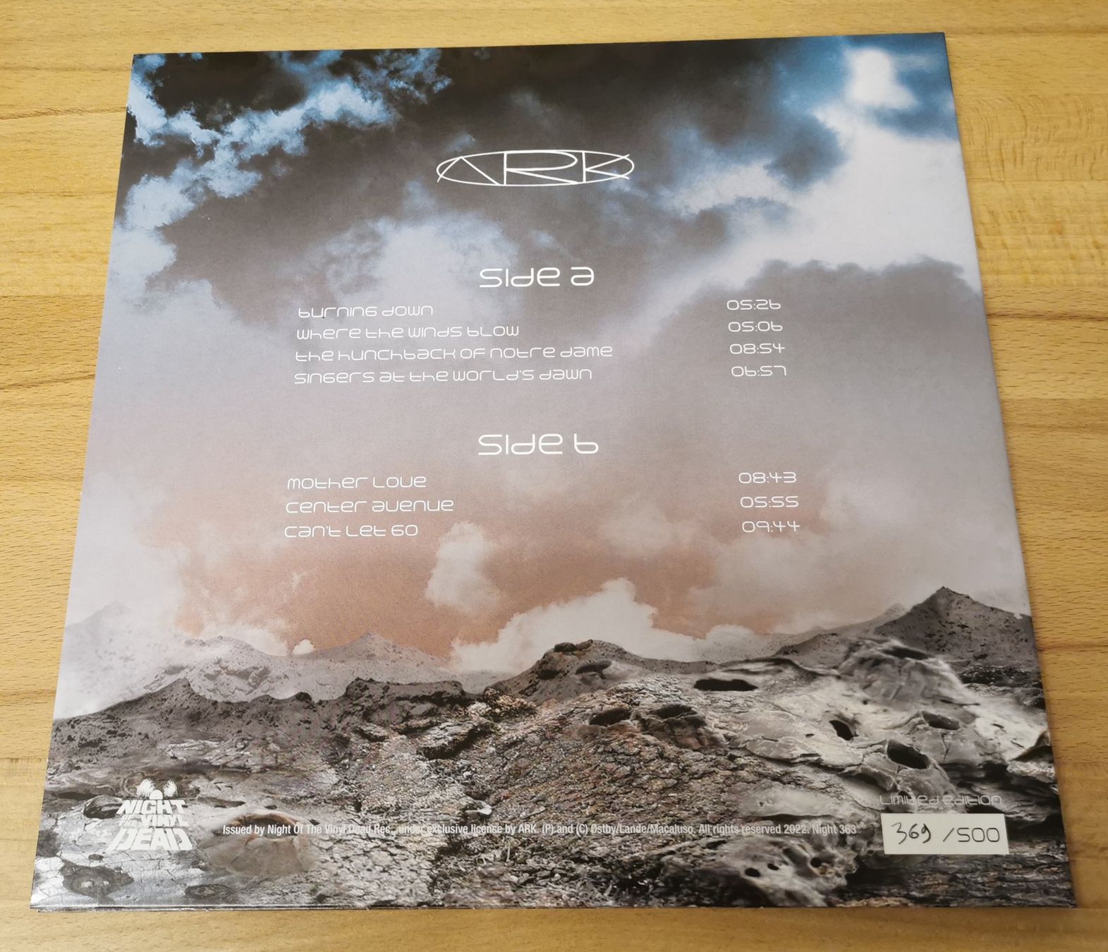 Schallplatten: ARK: Same LP Progressive Metal Jorn Lande Conception – Gebraucht aus Münchwilen TG von Swb 2