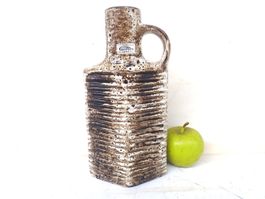 Carstens Vase Keramik Lava Vintage 60er 70er Mid Century