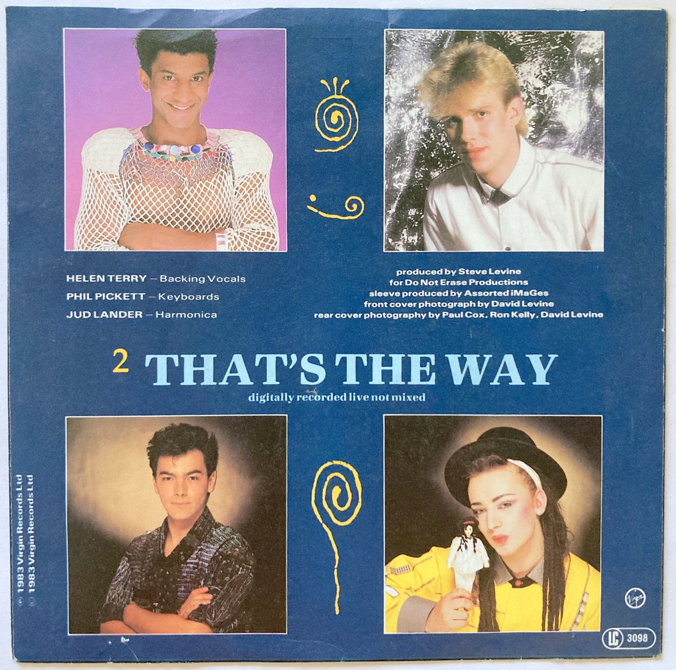 Schallplatten: CULTURE CLUB - KARMA CHAMALEON – Gebraucht aus Bottens von hotter-than-hell 1