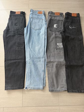 4 Jeans Hosen Bundle Kani Grösse 33/32diverse Farben