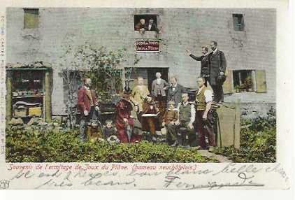 Ansichtskarten: carte postale Joux de Plane – Gebraucht aus Sorvilier von carose01