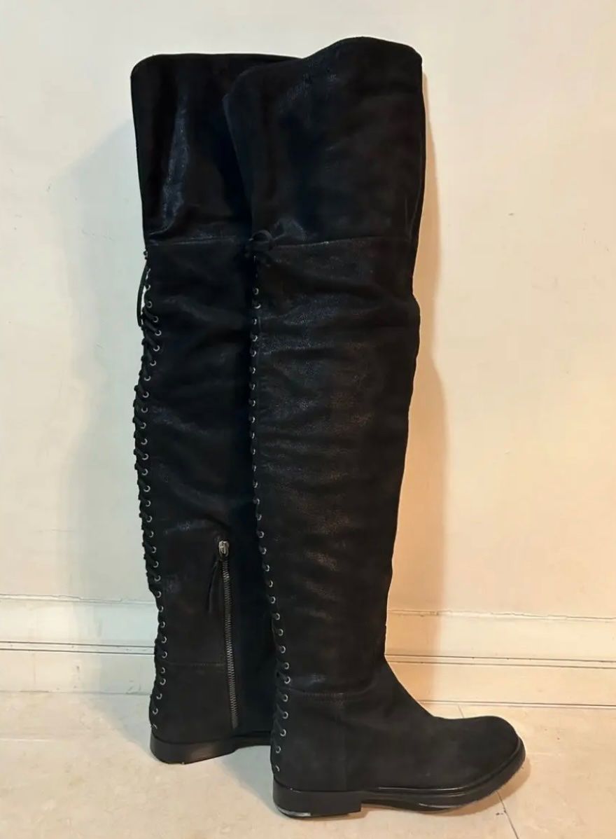 Miu Miu Chaussures femmes: Miu Miu Overknees Stiefel – Neuf (Voir description) à Winterthur par 19.19 1