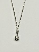 Diamant-Collier 18K Weissgold 0.25 ct – CHRIST Zertifikat