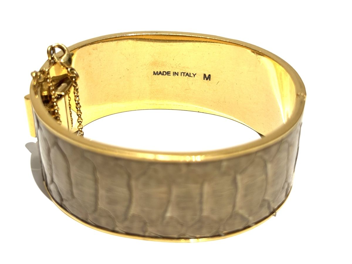 Celine Bracelets: CELINE Gold Plexi Python Bangle – D'occasion à Winterthur par Atelier.W 2