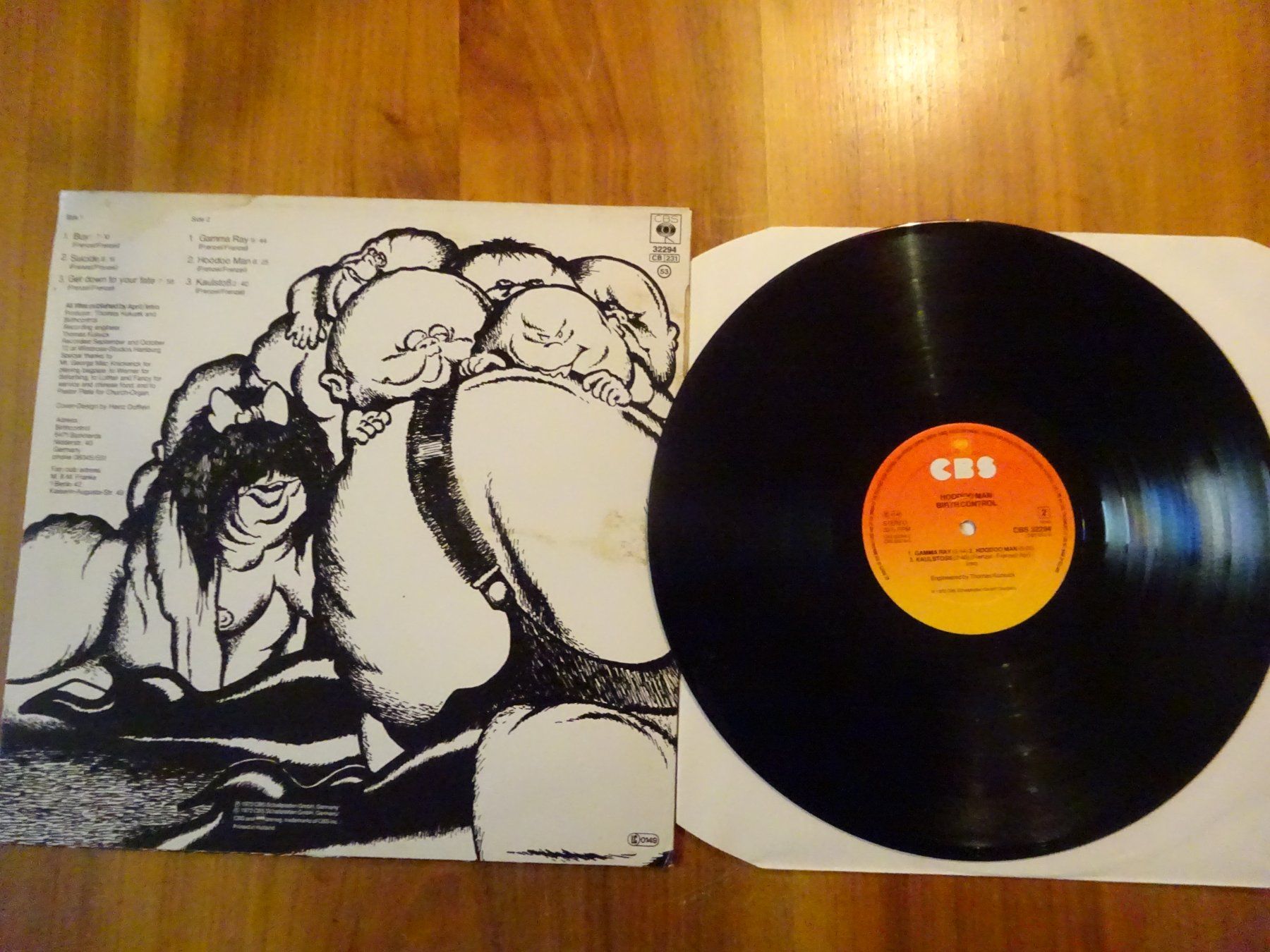 Dischi in vinile: BIRTH CONTROL ** HOODOO MAN ** EXCELLENT – Usato da Luzern venduto da xrayspex99 3