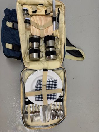 Picknick-Rucksack für 4 Personen