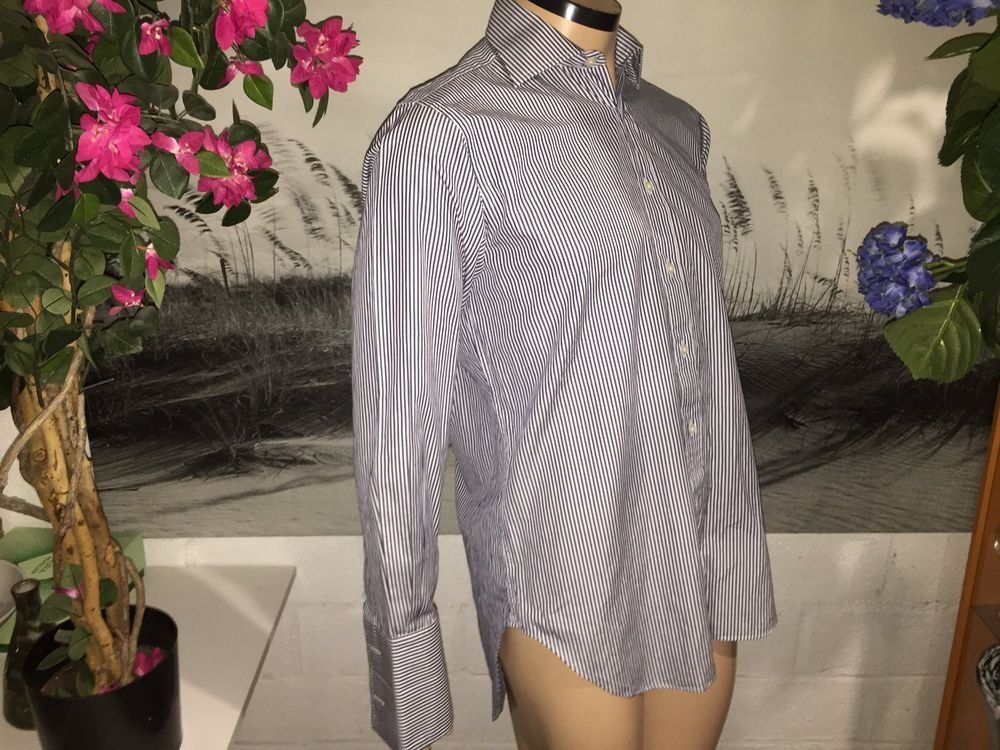 Camicie: Chemise à manchettes/Manchettknopfen Hemd T.M.LEWIN 39 (M).. – Usato da Cossonay-ville venduto da Super-Price-Quality 4