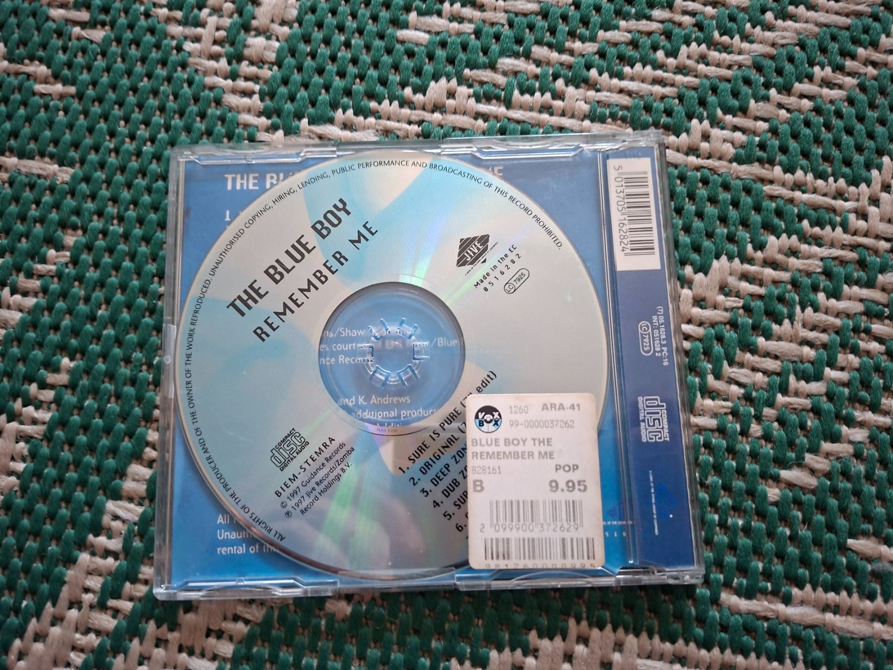 CD: CD Blue Boy Remember Me 1997 guter Zustand – Usato da Burg AG venduto da ..machine_rec.. 2
