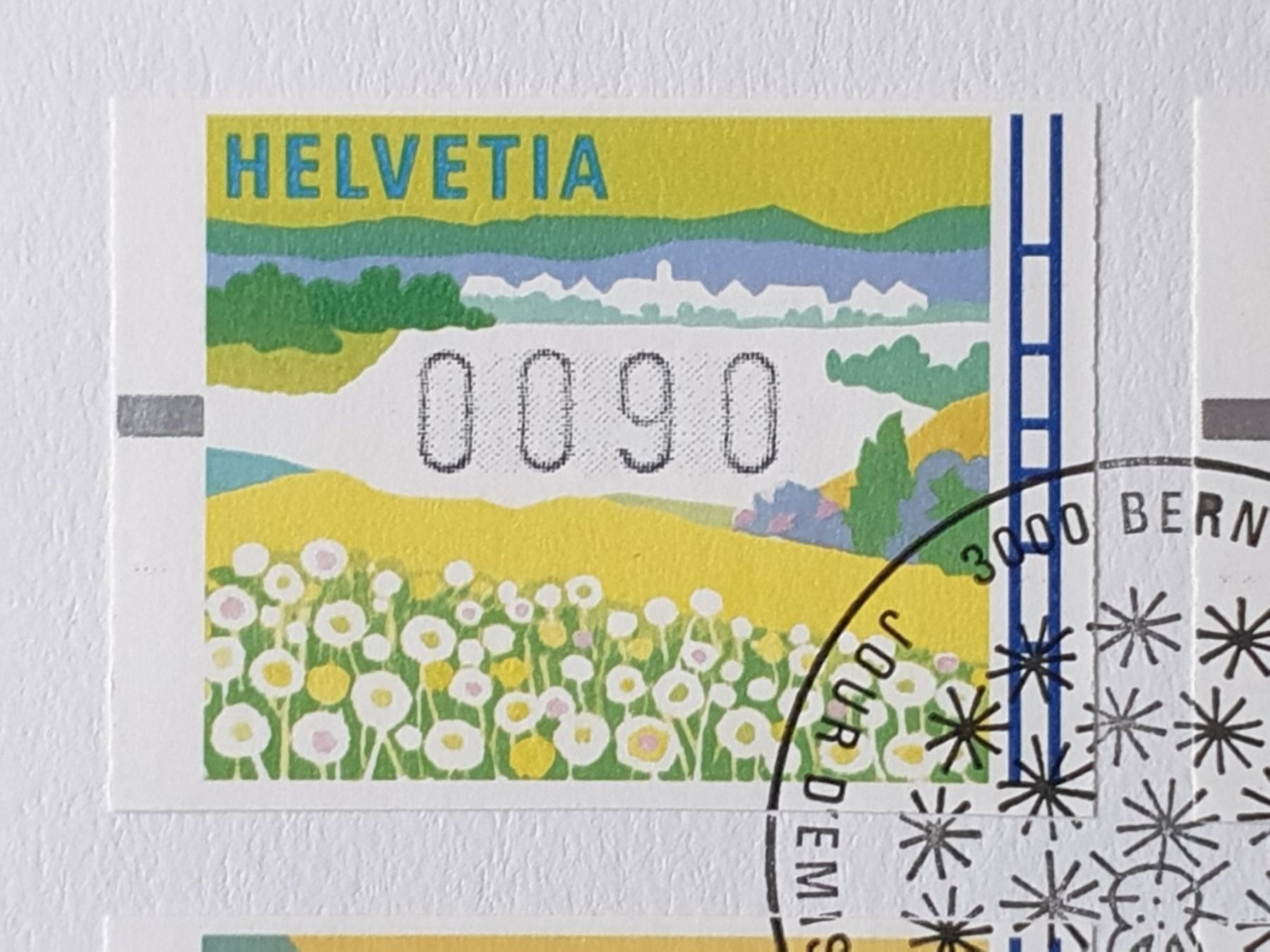 Tutti i francobolli: (67) Automatenmarken 90 Cent von1996 – Usato da Schwarzhäusern venduto da Inot3 8