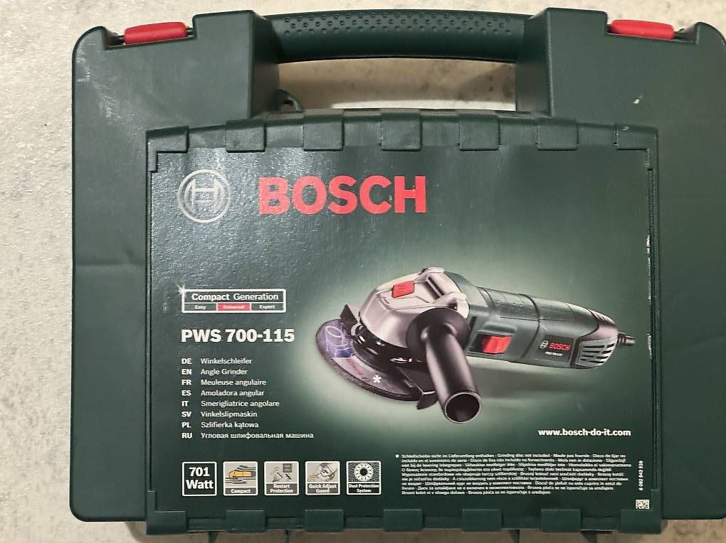 Bosch Smerigliatrici & Lucidatrici: Bosch PWS 700-115 Winkelschleifer – Usato da Samstagern venduto da rhubi1968