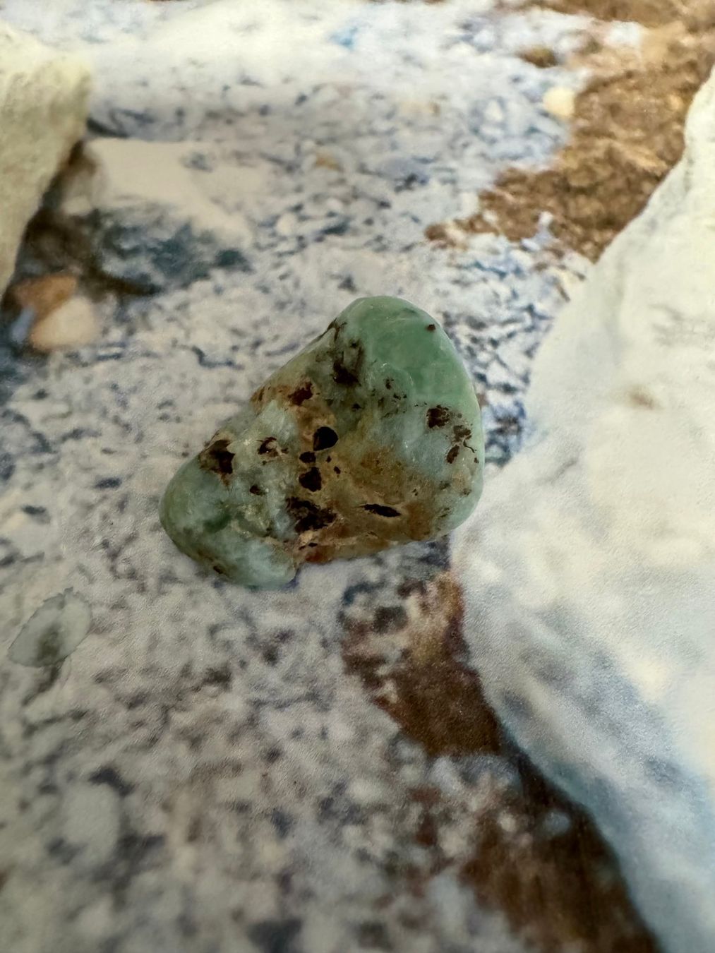 Edelsteine: Larimar roh – Neu (gemäss Beschreibung) aus Biberist von Steine 1