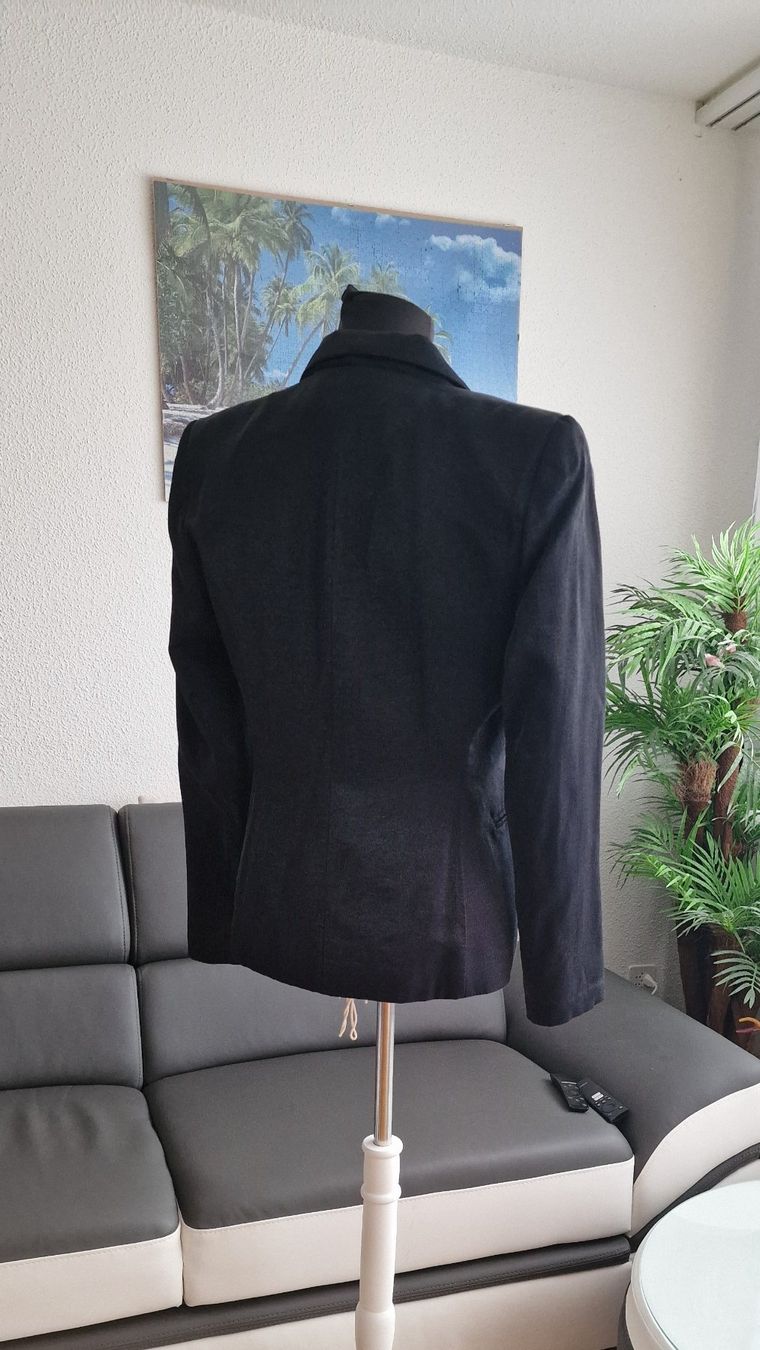 H&M Giacche: Blazer Gr. 40 schwarz schimmernd – Usato da Turbenthal venduto da Pinkerton72 1
