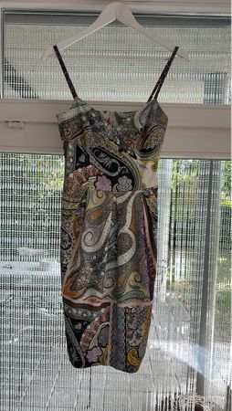 Etro  Kleid mit Paisley Muster mehrfarbig neuwertig