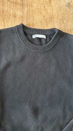 Schwarzer ZARA Pullover Gr. L – Perfekt für den Herbst!