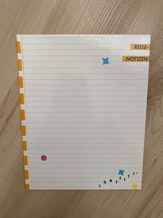 Reise-Notizen Tagebuch zum selber ausfüllen 1