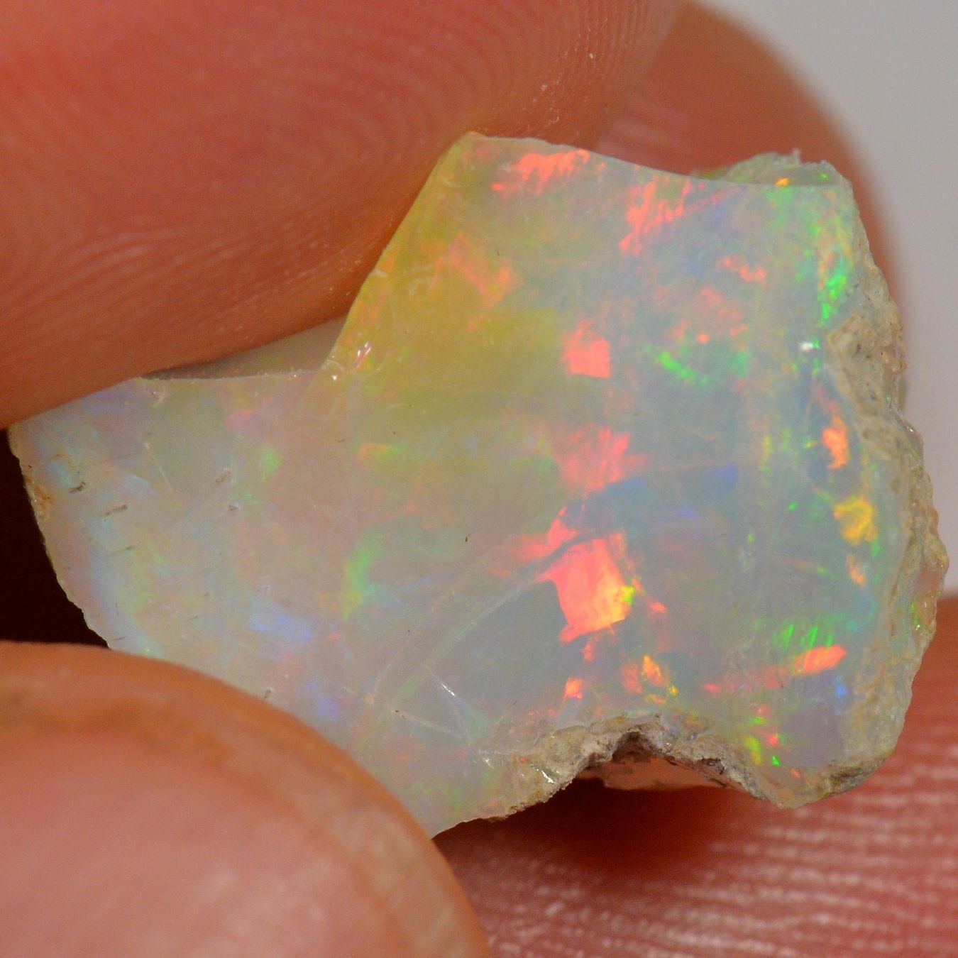Edelsteine: 12.3 Karat - Roher Äthiopischer Welo Opal – Neu (gemäss Beschreibung) aus Rüti ZH von DeinOpal 4