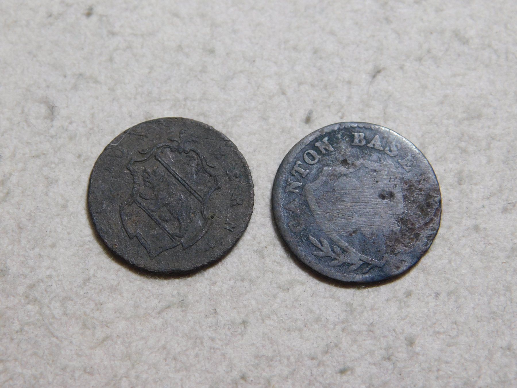 Tutti le monete: Lot uralte & seltene Schweizer 2-Rappenstücke ab 1809 – Usato da Solothurn venduto da Mi-cardo 6