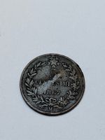 5 centesimi 1867 Italie Vittorio Emanuele II poids 4.89g