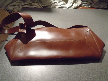 Tasche, nouvedive, braun/schmal