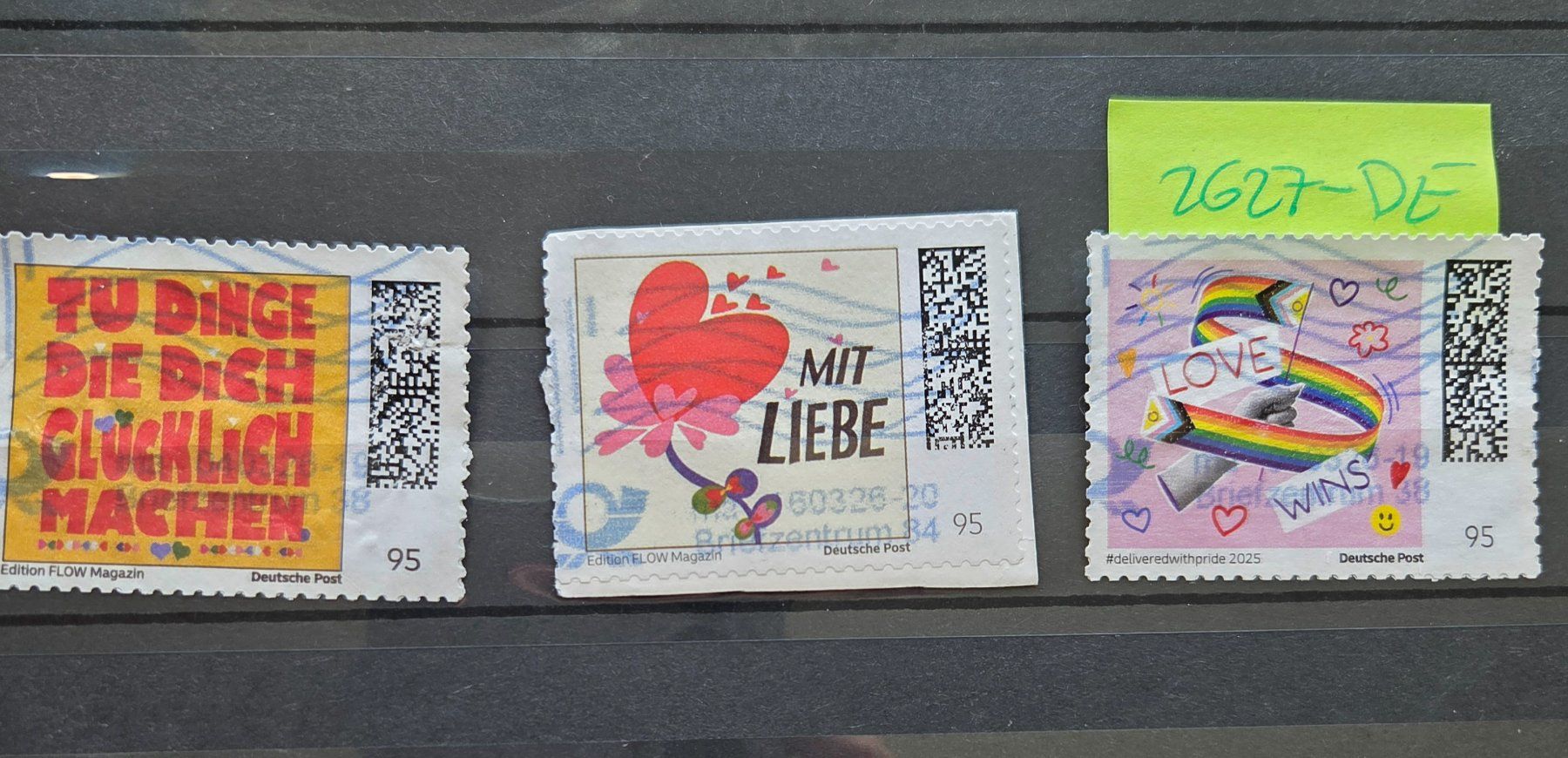 Alle Briefmarken: Briefmarken Deutschland 2627-DE – Gebraucht aus Köniz von Briefmarken_Frau