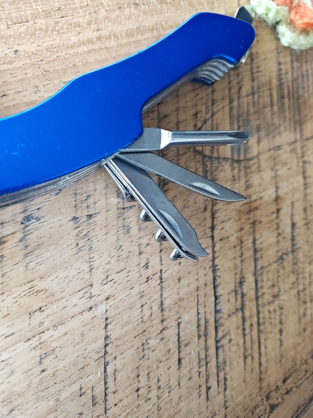 Coltelli tascabile: Neuwertiges Taschenmesser blau – Nuovo (secondo la descrizione) da Feldbach venduto da Gwaechshuus 3