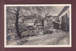 Partie enneigée à CHÂTEAU D'OEX