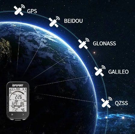 Navigatori: Fahrradcomputer Drahtloses GPS + Halterung – Nuovo e nell'imballaggio originale da Châtelaine venduto da topshop.switzerland 5