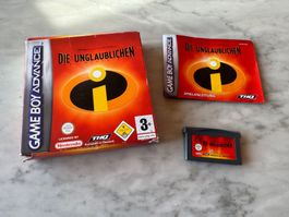 DIE UNGLAUBLICHEN SPIEL FÜR NINTENDO GAME BOY ADVANCE IN OVP