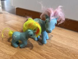 Lot de deux Petits Poney vintage G1