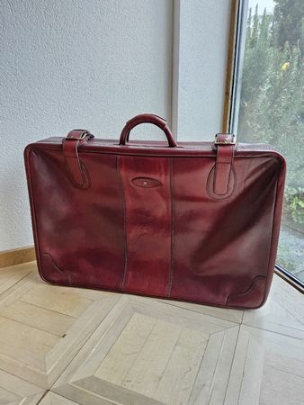 Vintage Leder Reisekoffer - Assima Creation