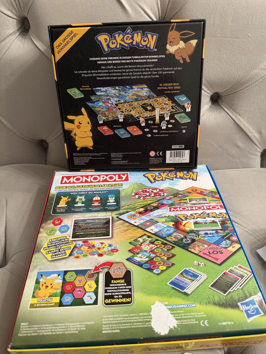 Pokémon Giocattoli: Pokemon Set Spiele Plüsch  – Usato da Zürich venduto da bentley_ 3