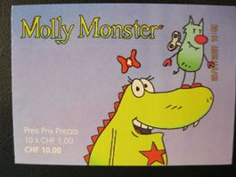 2016 Molly Monster Markenheft Postfrisch