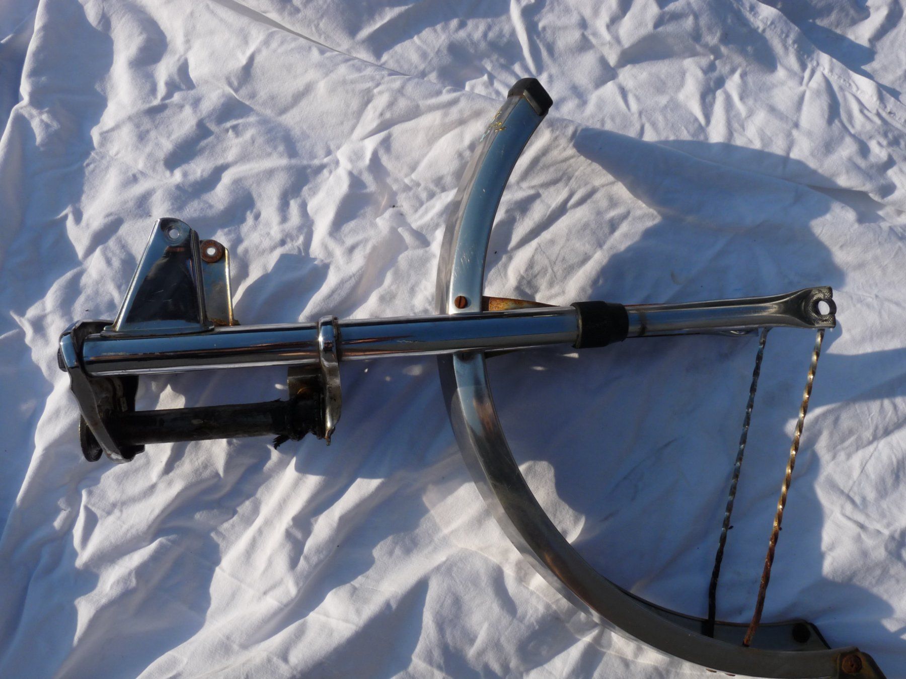 Puch Parti ricambio per ciclomotori: Puch Maxi Gabel Tele mit Schutzblech – Usato da Oberdorf BL venduto da Chrigi7073 9