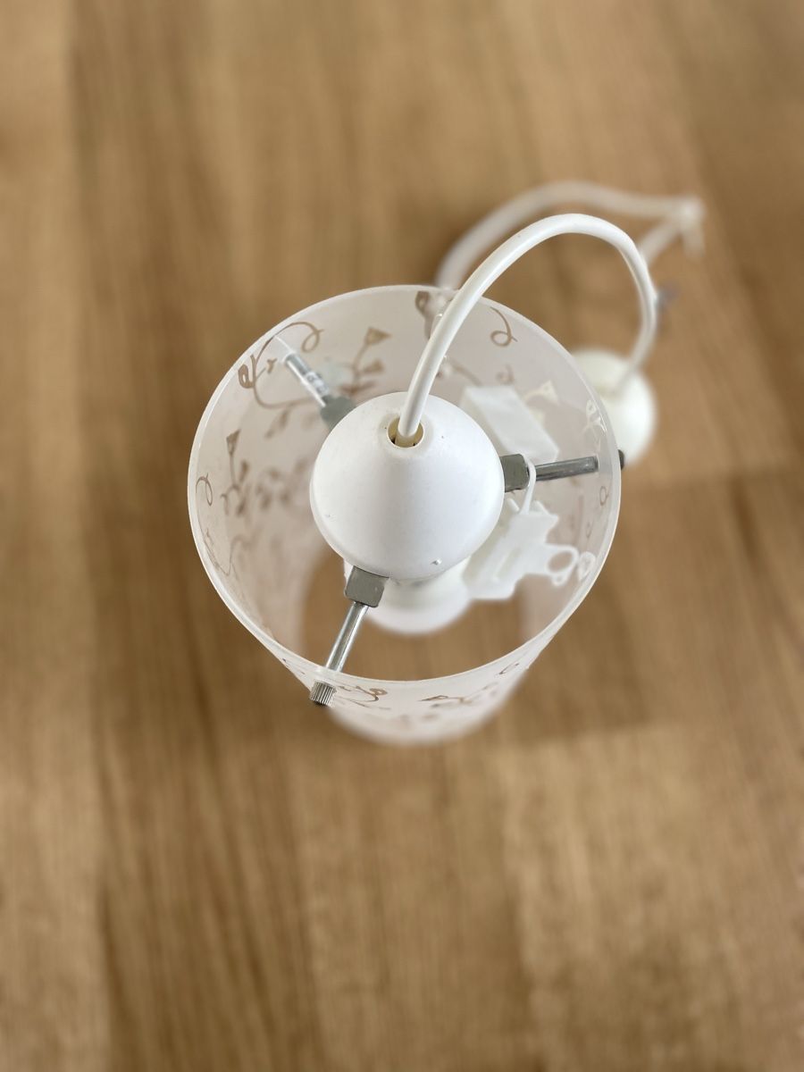 Lampade: Hängelampe mit Blumenmuster  – Usato da Zürich venduto da cpeckre 1