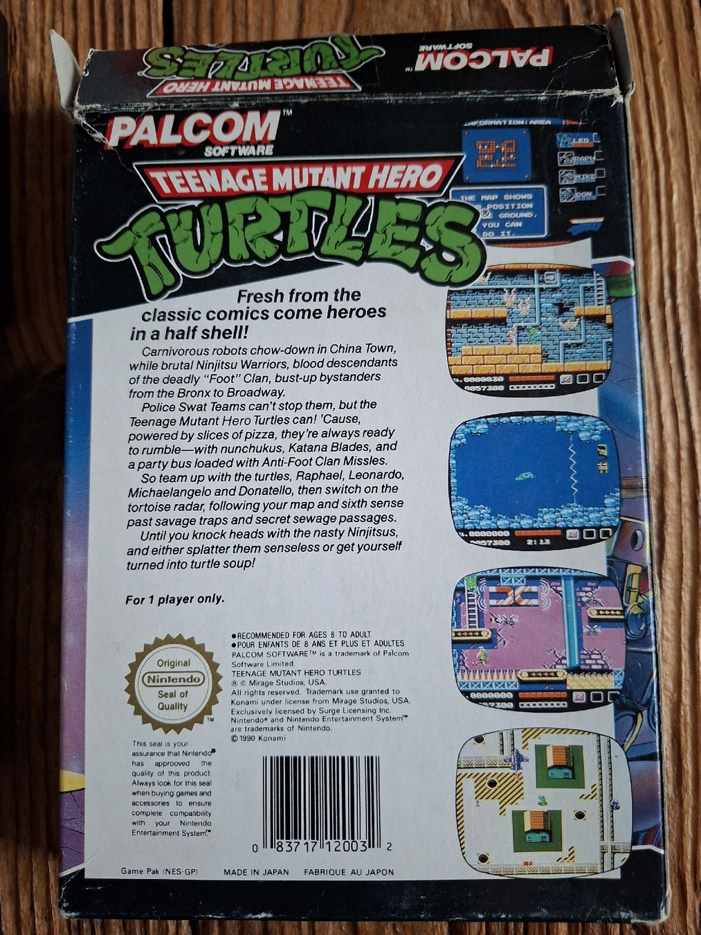 Nintendo Giochi: jeu turtle ninja nintendo nes – Usato da Chavannes-de-Bogis venduto da senator635 2
