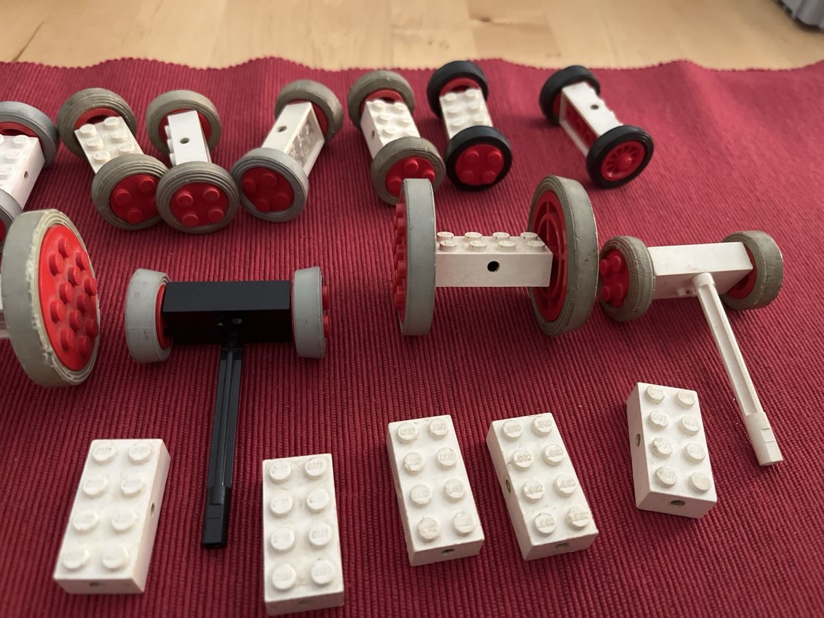 Lego Giocattoli: Lego Achsen und Räder Vintage – Usato da Neuenhof venduto da Pixeline 2
