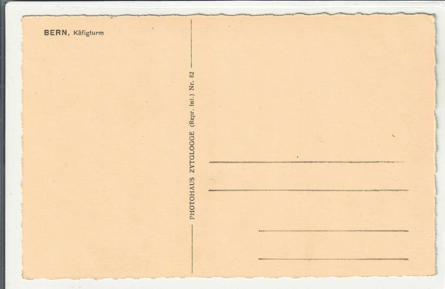Cartes postales: Bern - Käfigturm - animee – D'occasion à Ettingen par Kartenplanet 1
