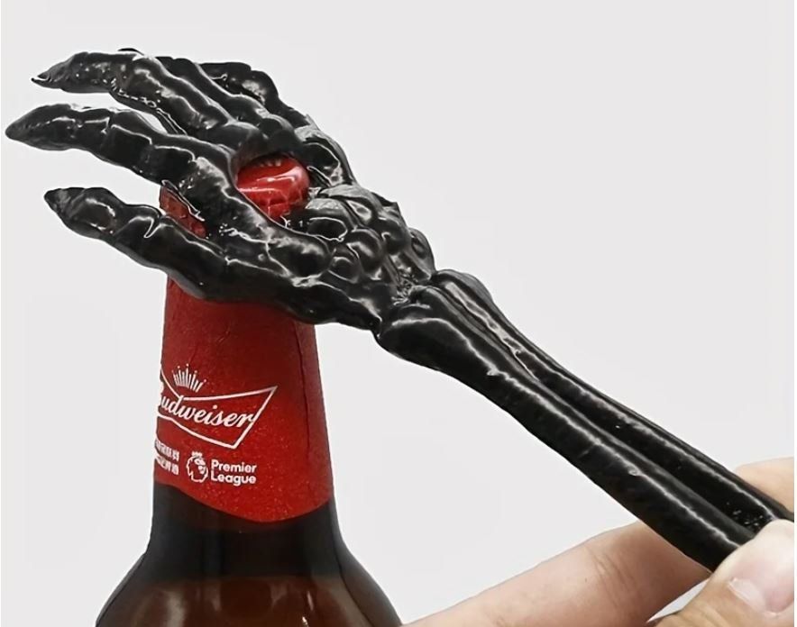 Halloween-Haarspangen Mit Skelett-Händen – Gruselig-süß, Für Frauen & Mädchen, Gothic-Party-Zubehör