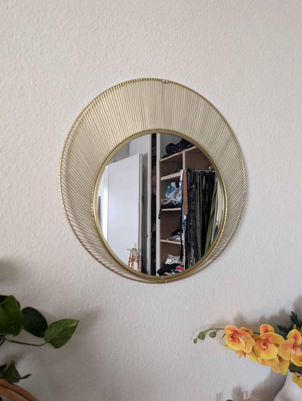 Maisons du monde Miroirs: Miroir rond doré Maison du Monde – D'occasion à Lausanne par lea_gg2m 1