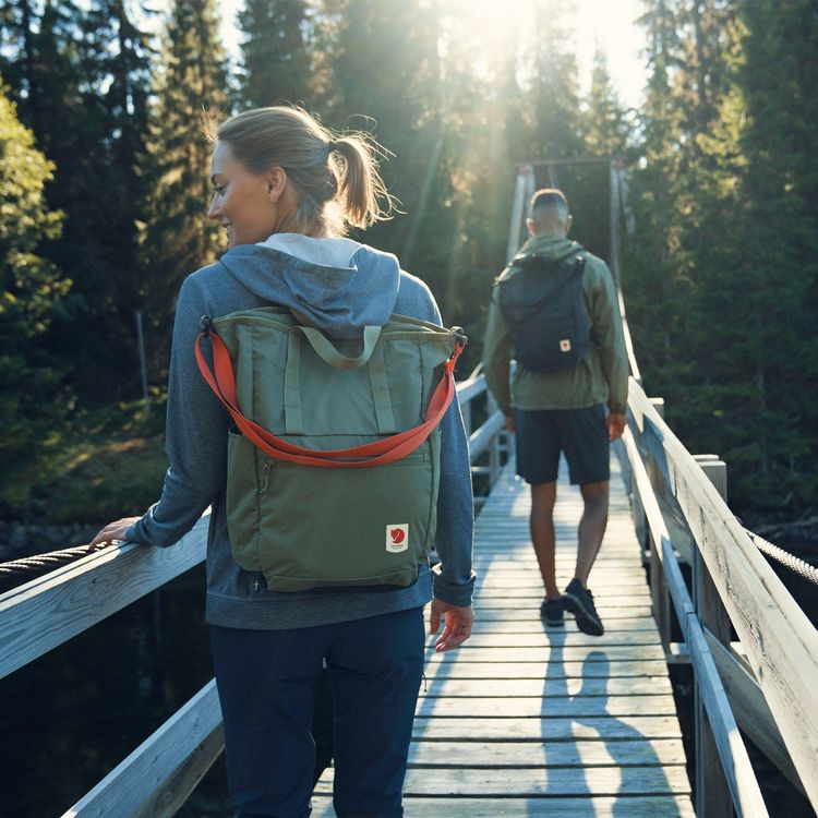 Sac Fjällräven High Coast Totepack - Bandoulière Vert Patine - Neuf Avec étiquettes - Polyamide