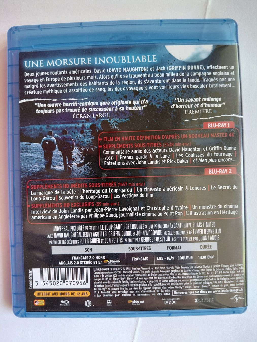 Tutti i DVDs: Le loup garou de londre – Usato da Denges venduto da Hellboy10 1