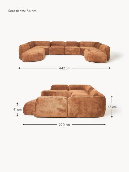 Westwing Sofas: XL Modulares Teddy-Bouclé-Sofa Wolke  Westwing CHF 6’749-55% – Neu (gemäss Beschreibung) aus Otelfingen von Yvonne_Outlet 8