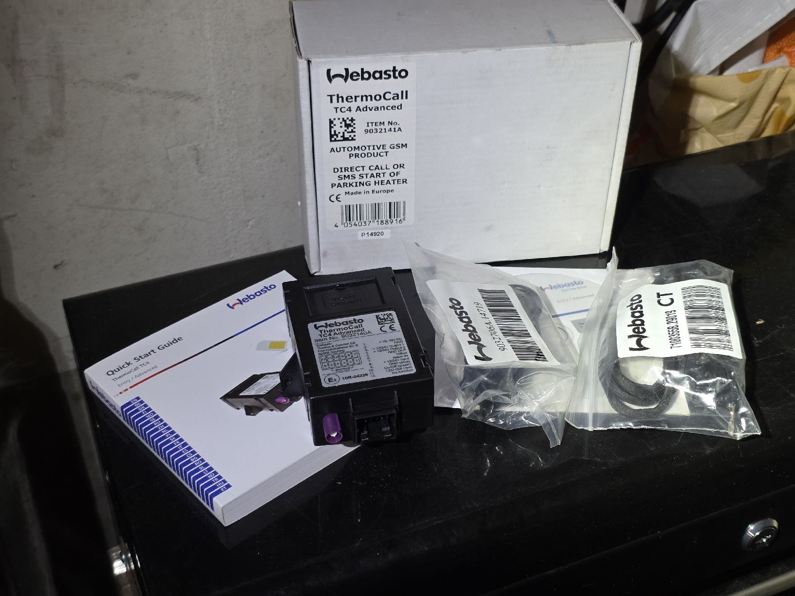 Alle Autoersatzteile: Webasto ThermoCall TC4 Advanced mit Verkabelung – Gebraucht aus Hermetschwil-Staffeln von Ro.Ton